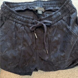 Athleta Navy Charcoal Camo Jogger Pants